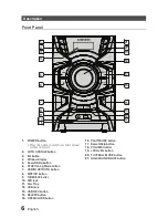 Предварительный просмотр 6 страницы Samsung MX-H630 User Manual