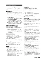 Предварительный просмотр 11 страницы Samsung MX-H630 User Manual