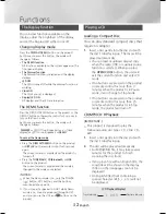 Предварительный просмотр 12 страницы Samsung MX-HS6000 User Manual