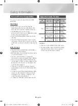 Preview for 4 page of Samsung MX-HS8000 User Manual