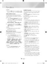 Preview for 26 page of Samsung MX-HS8000 User Manual