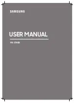 Samsung MX-ST40B User Manual preview