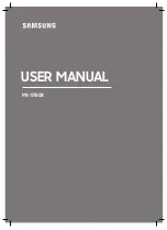 Preview for 1 page of Samsung MX-ST50B User Manual