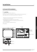 Предварительный просмотр 9 страницы Samsung MXD-K100XN Installation Manual