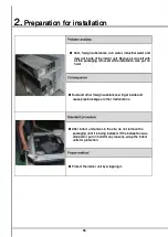 Preview for 36 page of Samsung MXJ-HA2512 Series Installation Manual