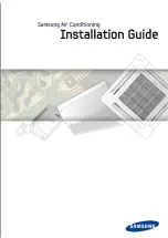 Preview for 1 page of Samsung MXJ-YA1509 Series Installation Manual