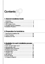 Предварительный просмотр 2 страницы Samsung MXJ-YA1509 Series Installation Manual