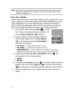 Preview for 76 page of Samsung My Shot SCH-r430 series (Spanish) Manual Del Usuario