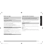 Preview for 3 page of Samsung NA30K6550T SERIES Installation Manual