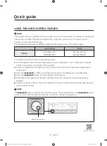 Предварительный просмотр 6 страницы Samsung NA36N9755T Series Quick Manual