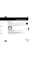 Предварительный просмотр 17 страницы Samsung Napster YH-920GS Quick Manual