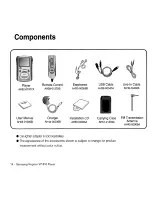 Preview for 14 page of Samsung Napster YP-910 User Manual