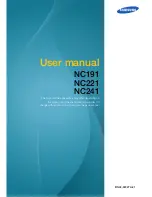 Samsung NC191 User Manual preview