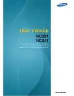 Samsung NC221 User Manual preview