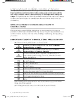 Preview for 2 page of Samsung NE58F9710WS/AA User Manual