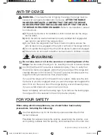 Preview for 3 page of Samsung NE58F9710WS/AA User Manual