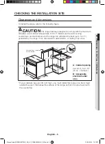 Preview for 5 page of Samsung NE58K9560WS Installation Manual