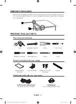 Preview for 4 page of Samsung NE58R9311 Installation Manual