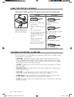 Предварительный просмотр 22 страницы Samsung NE594R0ABBB/AA User Manual