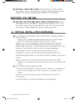 Preview for 10 page of Samsung NE595R1ABSR/AA User Manual