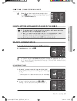 Предварительный просмотр 23 страницы Samsung NE599N1PBSR User Manual