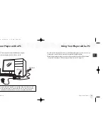 Предварительный просмотр 23 страницы Samsung NeXus 25 - 512 MB XM Radio Tuner User Manual