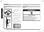 Предварительный просмотр 18 страницы Samsung NK30CB600W Series Installation & User Manual