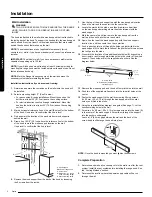 Preview for 8 page of Samsung NK36R9600CM/AA Installation Instruction Manual