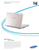Samsung NP-N130-KA04US Brochure & Specs preview