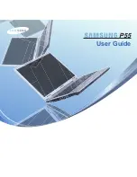 Samsung NP-P55 User Manual preview