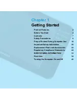 Предварительный просмотр 1 страницы Samsung NP-Q1 Ultra Getting Started Manual