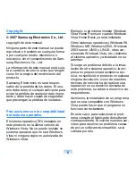 Preview for 6 page of Samsung NP-Q1 User Manual (Vista) Información Importante