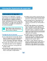 Preview for 20 page of Samsung NP-Q1 User Manual (Vista) Información Importante