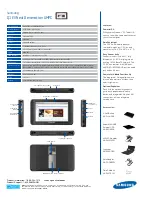 Предварительный просмотр 2 страницы Samsung NP-Q1EX Specifications