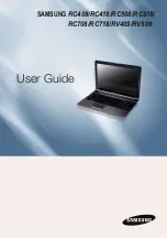 Samsung NP-RC418H User Manual preview