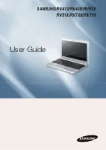 Samsung NP-RV518E User Manual preview