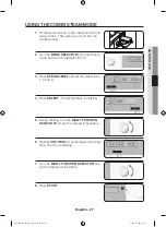 Предварительный просмотр 27 страницы Samsung NQ50H7935ES User Manual