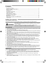 Preview for 2 page of Samsung NS 1DXEA Series Installation Manual