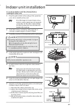 Предварительный просмотр 21 страницы Samsung NS 4CREA Series User & Installation Manual