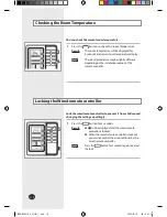 Preview for 14 page of Samsung NS052LHXEA User Manual