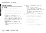 Предварительный просмотр 20 страницы Samsung NSE6D 87 Series User Manual