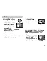 Предварительный просмотр 22 страницы Samsung NV11 - Digital Camera - Compact User Manual