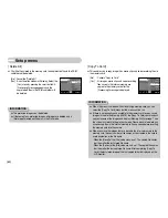 Предварительный просмотр 65 страницы Samsung NV11 - Digital Camera - Compact User Manual