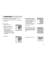 Предварительный просмотр 80 страницы Samsung NV11 - Digital Camera - Compact User Manual