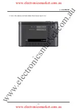 Предварительный просмотр 29 страницы Samsung NV20 - Digital Camera - Compact Service Manual