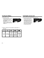 Предварительный просмотр 17 страницы Samsung NV20 - Digital Camera - Compact User Manual