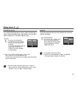 Предварительный просмотр 76 страницы Samsung NV20 - Digital Camera - Compact User Manual