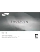 Samsung NV24 - HD Digital Camera User Manual preview