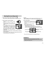 Предварительный просмотр 18 страницы Samsung NV3 - Digital Camera - Compact User Manual