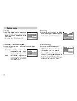 Предварительный просмотр 61 страницы Samsung NV3 - Digital Camera - Compact User Manual